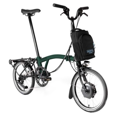 BROMPTON C LINE ELECTRIC URBAN 4 VELOCIDADES CON PORTABULTOS (2025)