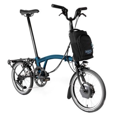 BROMPTON C LINE ELECTRIC URBAN 4 VELOCIDADES CON PORTABULTOS (2025)