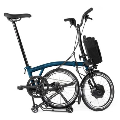 BROMPTON C LINE ELECTRIC URBAN 4 VELOCIDADES CON PORTABULTOS (2025)
