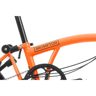 BROMPTON C LINE EXPLORE 6 VELOCIDADES SUNSET ORANGE
