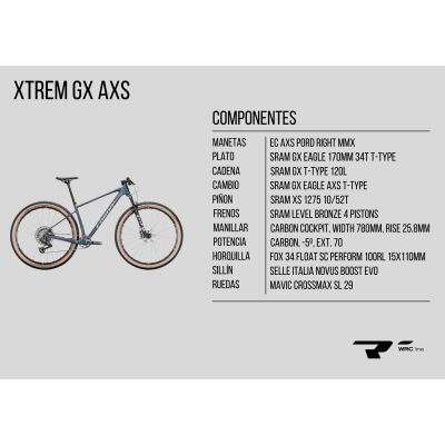 CONOR WRC XTREM GX AXS 12S 29 (2024) CONOR WRC XTREM GX AXS 12S 29 (2024)