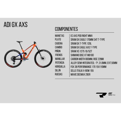 CONOR WRC ADI GX AXS 12S 29 (2024)