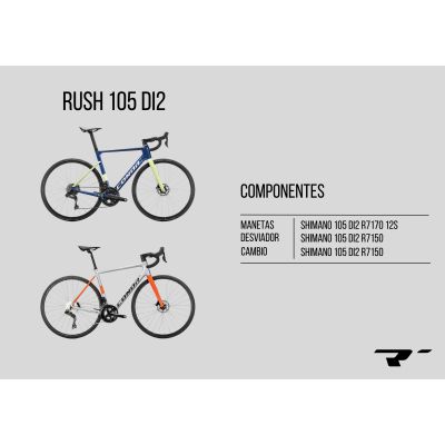CONOR WRC RUSH 105 DI2 2X12S (2024) CONOR WRC RUSH 105 DI2 2X12S (2024)