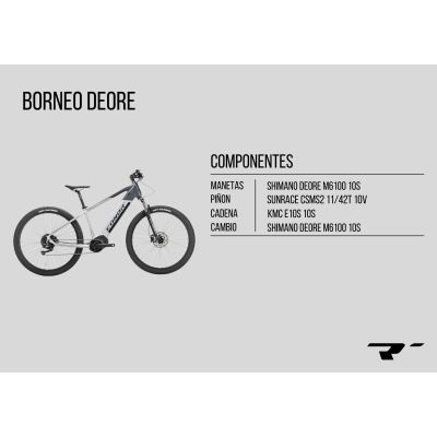 CONOR BORNEO E-MTB DEORE 10S 29'' (2024) CONOR BORNEO E-MTB DEORE 10S 29'' (2024)