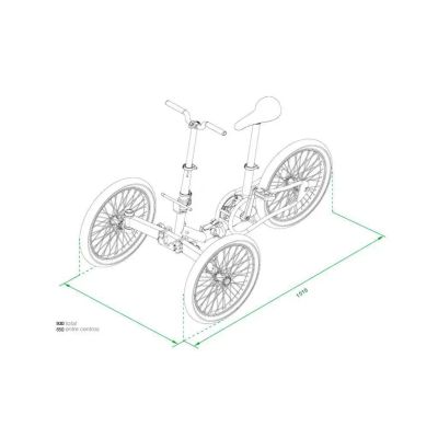 TRICICLO ELÉCTRICO PLEGABLE ETNNIC FOLDING 2.0 TRICICLO ELÉCTRICO PLEGABLE ETNNIC FOLDING 2.0