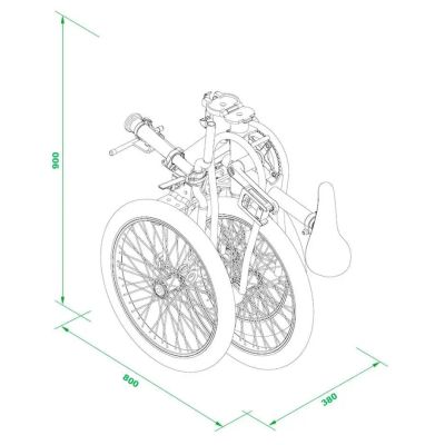 TRICICLO ELÉCTRICO PLEGABLE ETNNIC FOLDING 2.0 TRICICLO ELÉCTRICO PLEGABLE ETNNIC FOLDING 2.0