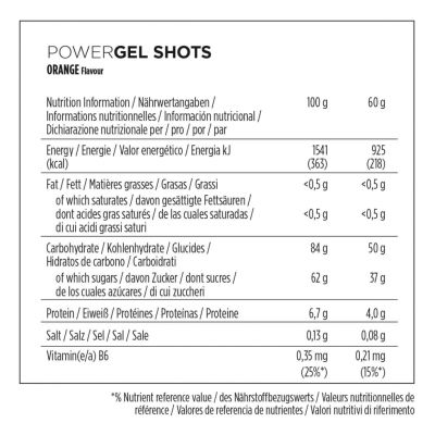 POWERBAR POWERGEL SHOTS
