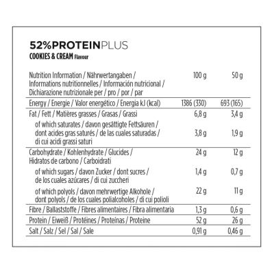 BARRITA POWERBAR PROTEINPLUS 52% BARRITA POWERBAR PROTEINPLUS 52%
