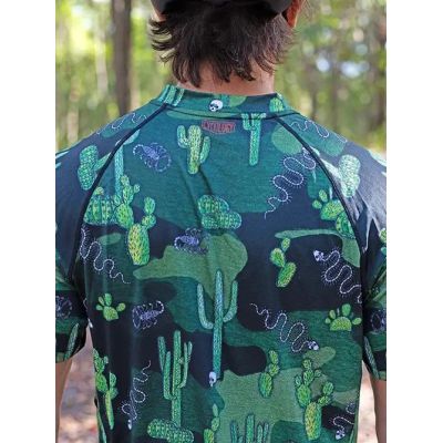 CAMISETA TECNICA MTB CYCOLOGY TOTALLY CACTUS