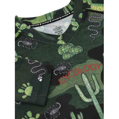 CAMISETA TECNICA MTB CYCOLOGY TOTALLY CACTUS