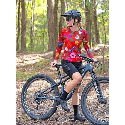 MAILLOT MANGA LARGA MTB MUJER CYCOLOGY ALOHA