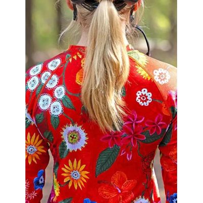MAILLOT MANGA LARGA MTB MUJER CYCOLOGY ALOHA