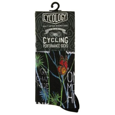 CALCETINES CYCOLOGY GANGSTA BLACK