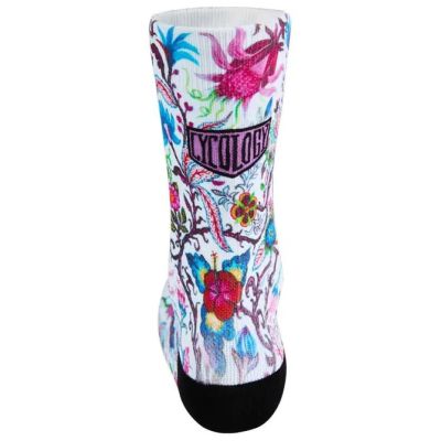 CALCETINES CYCOLOGY SECRET GARDEN WHITE CALCETINES CYCOLOGY SECRET GARDEN WHITE