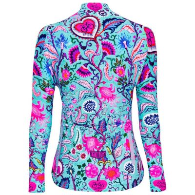 MAILLOT MANGA LARGA MUJER CYCOLOGY SECRET GARDEN