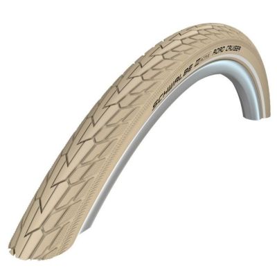 CUBIERTA SCHWALBE ROAD CRUISER 28x1.60 HS484 ACTIVE LINE K-GUARD SBC RIGIDA CREMA REFLEX