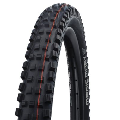 CUBIERTA SCHWALBE MAGIC MARY 27.5x2.40 HS447 SUPER DOWNHILL E-25 ADDIX SOFT TLE PLEGABLE