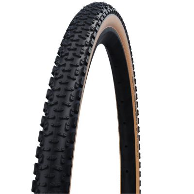 CUBIERTA SCHWALBE G-ONE ULTRABITE 28x2.00 HS601 RACE GUARD E-25 ADDIX TLE PLEGABLE BRONZE/NEGRO