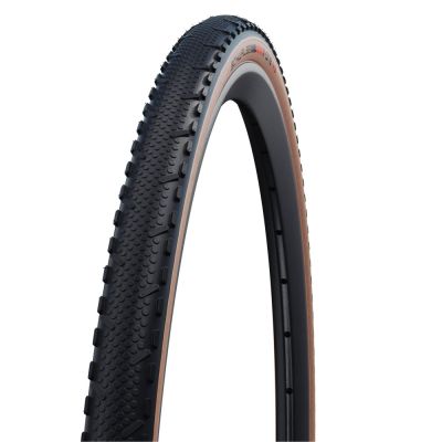 CUBIERTA SCHWALBE X-ONE RS 28x1.30 700x33C SUPER RACE V-GUARD E-25 ADDIX RACE TLE PLEGABLE NEGRO/TRANSPARENTE