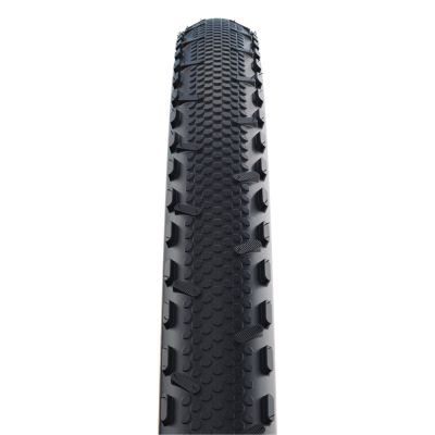CUBIERTA SCHWALBE X-ONE RS 28x1.30 700x33C SUPER RACE V-GUARD E-25 ADDIX RACE TLE PLEGABLE NEGRO/TRANSPARENTE