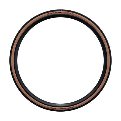 CUBIERTA SCHWALBE X-ONE RS 28x1.30 700x33C SUPER RACE V-GUARD E-25 ADDIX RACE TLE PLEGABLE NEGRO/TRANSPARENTE