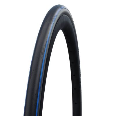 CUBIERTA SCHWALBE ONE TUBE TYPE 700x25C HS462A RACEGUARD ADDIX PLEGABLE NEGRO/AZUL