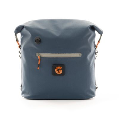 BROMPTON BOLSA BOROUGH WATERPROOF ROLL TOP SMALL NAVY/GREY