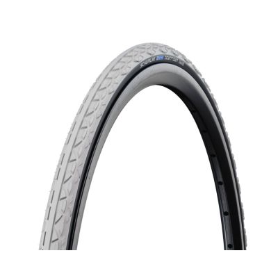 CUBIERTA SCHWALBE DOWNTOWN 24X1 3/8 K-GUARD HS342 GRC RIGIDA GRIS/NEGRO