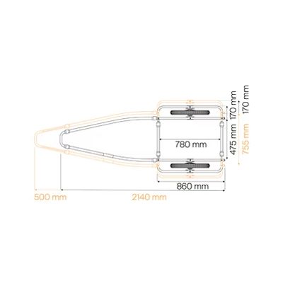 REMOLQUE CARGA THULE REACHA SPORT