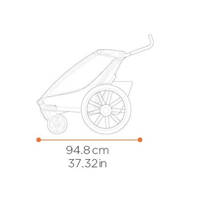 CARRITO THULE CHARIOT CROSS 2 SINGLE