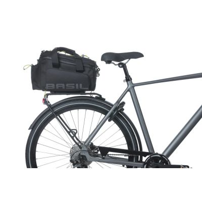 BOLSA TRASERA BASIL MILES CON PLACA MIK 2.0 7 LITROS BOLSA TRASERA BASIL MILES CON PLACA MIK 2.0 7 LITROS