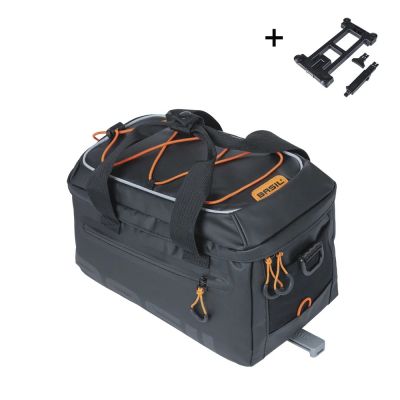 BOLSA TRASERA BASIL MILES TARPAULIN CON PLACA MIK 2.0 7 LITROS IMPERMEABLE