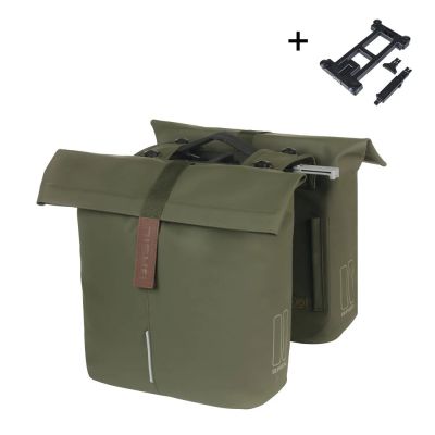 ALFORJAS TRASERAS BASIL CITY MIK 2.0 28-32 LITROS ALFORJAS TRASERAS BASIL CITY MIK 2.0 28-32 LITROS