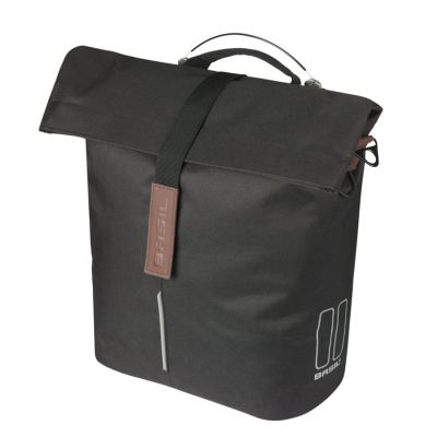 ALFORJA TRASERA BASIL CITY SHOPPER MIK STUD 14-16 LITROS