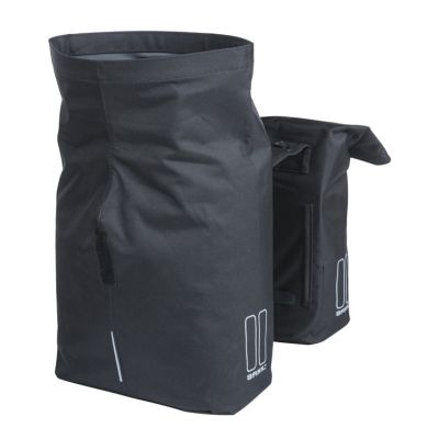 ALFORJAS TRASERAS BASIL CITY MIK 2.0 POLIESTES 28-32 LITROS