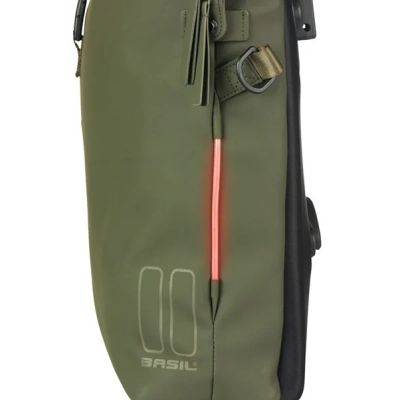 ALFORJA TRASERA BASIL SOHO MIK STUDS 17 LITROS ALFORJA TRASERA BASIL SOHO MIK STUDS 17 LITROS