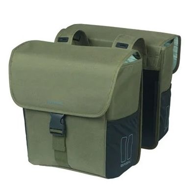 ALFORJAS TRASERAS BASIL GO DOUBLE 32 LITROS ALFORJAS TRASERAS BASIL GO DOUBLE 32 LITROS