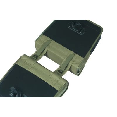 ALFORJAS TRASERAS BASIL GO DOUBLE 32 LITROS ALFORJAS TRASERAS BASIL GO DOUBLE 32 LITROS