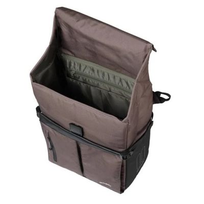 ALFORJA TRASERA BASIL MOVE MIK STUDS 15 LITROS