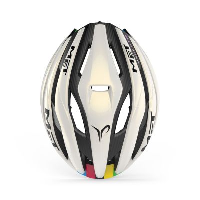 CASCO MET TRENTA 3K CARBON MIPS EDICION LIMITADA BLANCO ARCOIRIS CASCO MET TRENTA 3K CARBON MIPS EDICION LIMITADA BLANCO ARCOIRIS