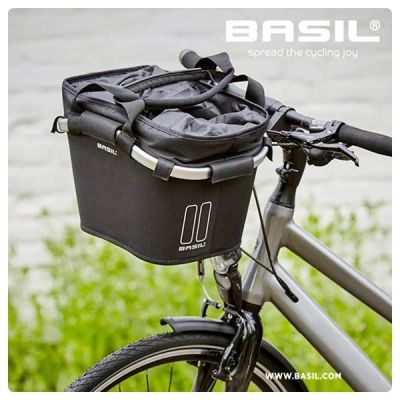 CESTA DELANTERA BASIL CLASSIC CARRY ALL KF 15 LITROS CESTA DELANTERA BASIL CLASSIC CARRY ALL KF 15 LITROS