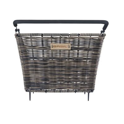 CESTA TRASERA EXTRAIBLE CON ASA BASIL CENTO RATTAN LOOK MULTI SYSTEM NX CESTA TRASERA EXTRAIBLE CON ASA BASIL CENTO RATTAN LOOK MULTI SYSTEM NX