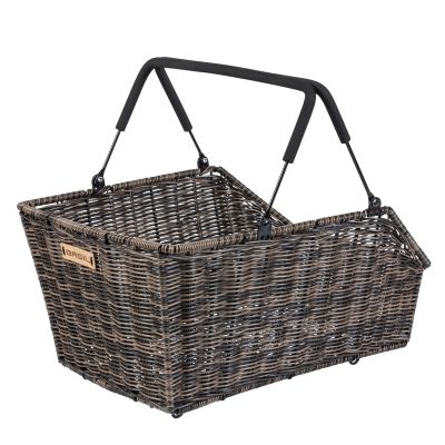 CESTA TRASERA EXTRAIBLE CON ASA BASIL CENTO RATTAN LOOK MIK 2.0 CESTA TRASERA EXTRAIBLE CON ASA BASIL CENTO RATTAN LOOK MIK 2.0