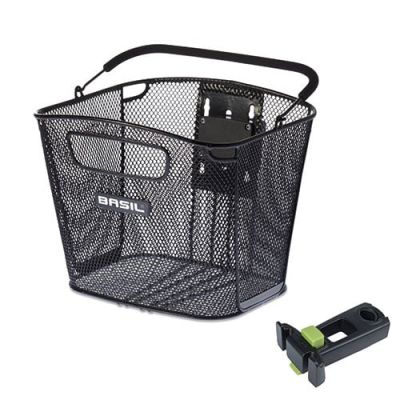 CESTA DELANTERA CON ASAS BASIL BOLD KF + SOPORTE POTENCIA KF AHEAD CESTA DELANTERA CON ASAS BASIL BOLD KF + SOPORTE POTENCIA KF AHEAD