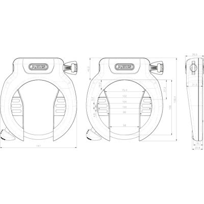 CANDADO DE CUADRO ABUS PRO AMPARO 4750 S NR