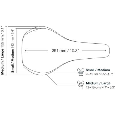 SILLÍN ERGON SM SPORT GEL MUJER