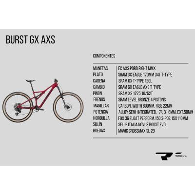 CONOR BURST GX AXS 12S 29