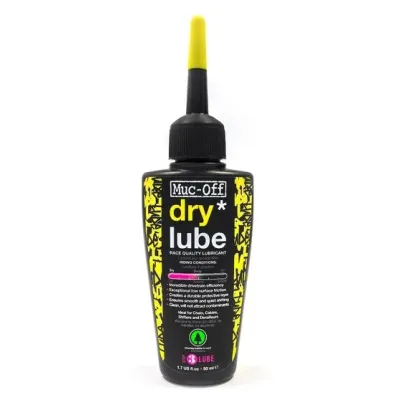 LUBRICANTE MUC-OFF DRY LUBE TIEMPO SECO 50ML. LUBRICANTE MUC-OFF DRY LUBE TIEMPO SECO 50ML.