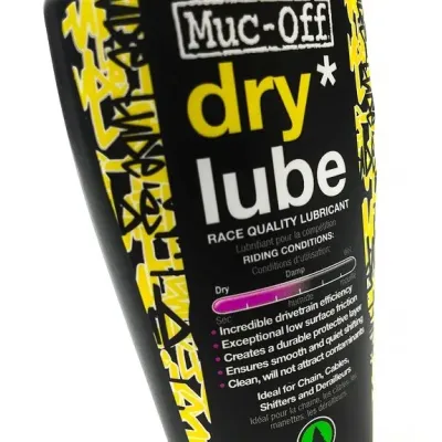 LUBRICANTE MUC-OFF DRY LUBE TIEMPO SECO 50ML. LUBRICANTE MUC-OFF DRY LUBE TIEMPO SECO 50ML.