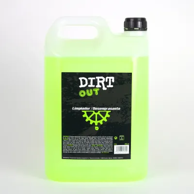 LIMPIADOR/DESENGRASANTE DIRT OUT 5 LITROS (EQ021) LIMPIADOR/DESENGRASANTE DIRT OUT 5 LITROS (EQ021)